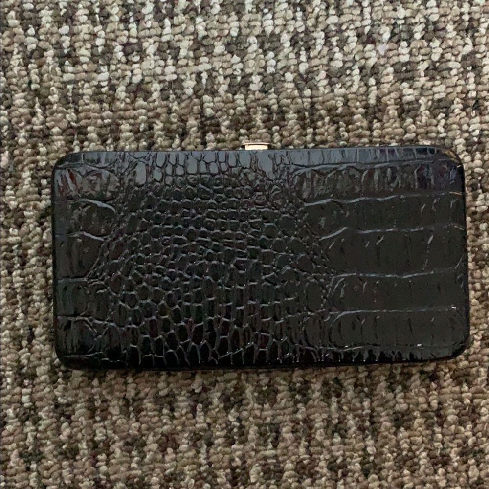 Black Print Wallet